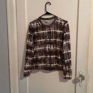 Columbia Long Sleeve Crewneck Tie Dye Thermal Sz. M